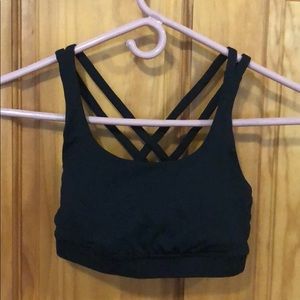 Lululemon Energy Bra Black sz 2